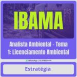 Analista Ambiental – Tema 1 Licenciamento Ambiental