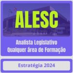 Analista Legislativo – Qualquer área de Formação