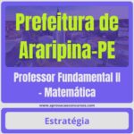Professor Fundamental II – Matemática
